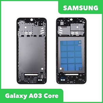 Рамка дисплея для Samsung Galaxy A032F (A03 Core) (черный)
